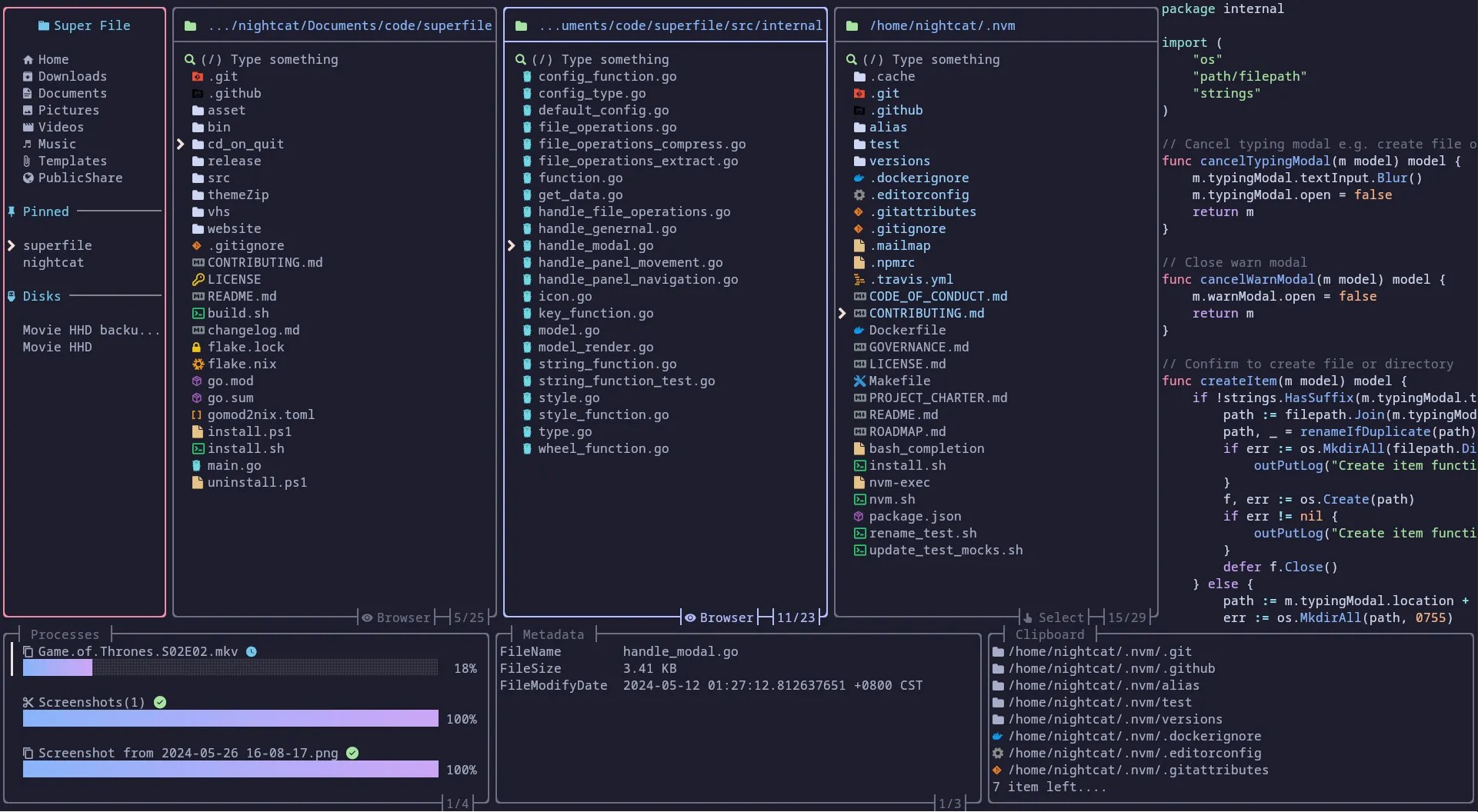 TUI example image